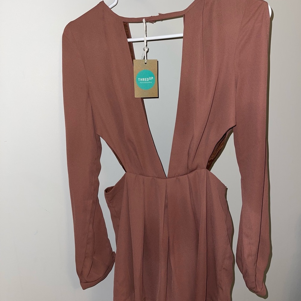 Mauve Romper